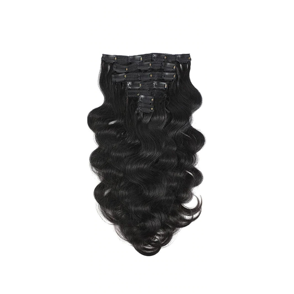 Extensões TicTac cabelo ondulado preto
