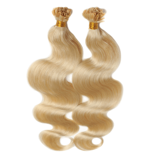 extensões onduladas loiras 50cm